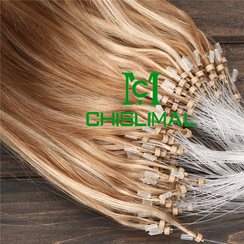 Ombre Easy Microring Remy Human Hair Extension 7A 16″18″20″22″24″26″ 100S/200S