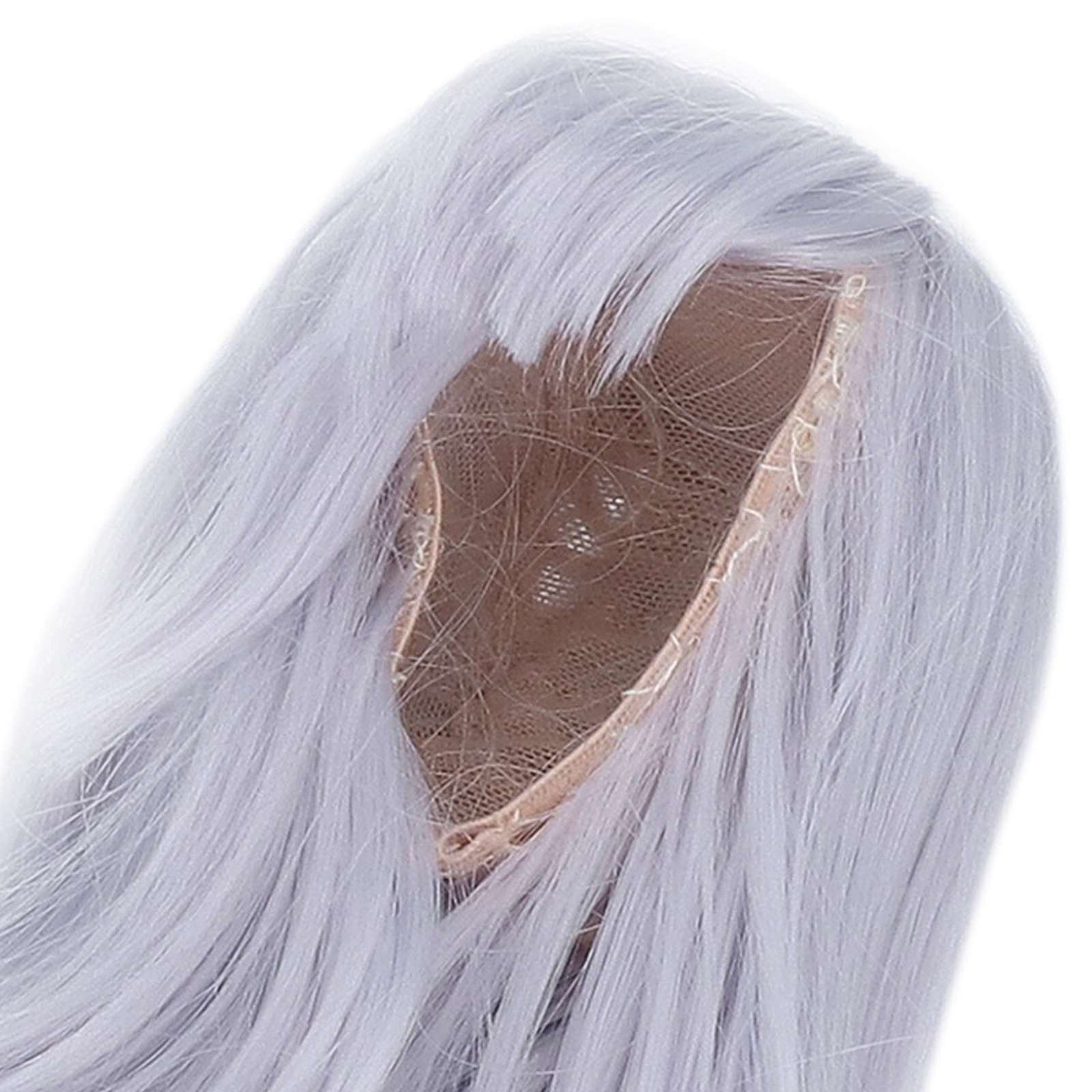 8in To 9in Doll Hair Wig High Temperature Fiber Mesh Long Curly Doll Hair