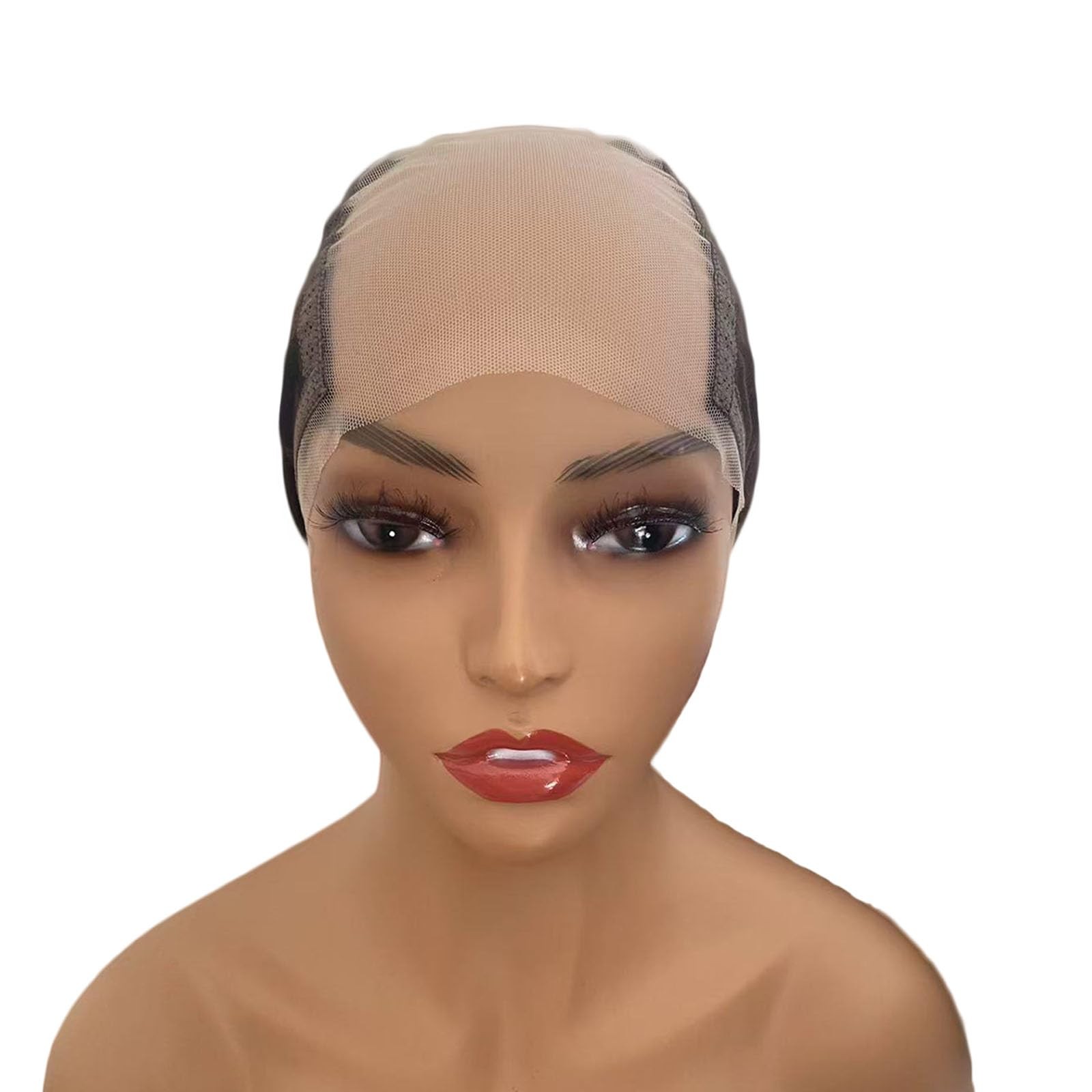 Lace Wig Grip Cap for Glueless 4×5 Transparent 4X5 Lace, Brown