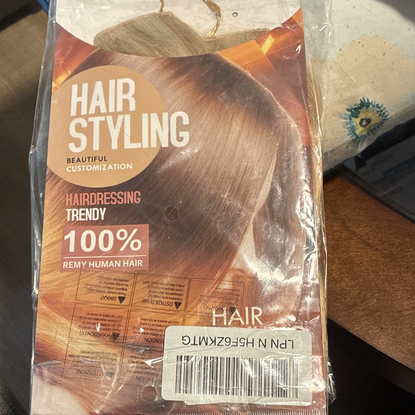 Remy Human Hair Tape-In Extensions Straight Light Brown 6.3in 20pcs 100g
