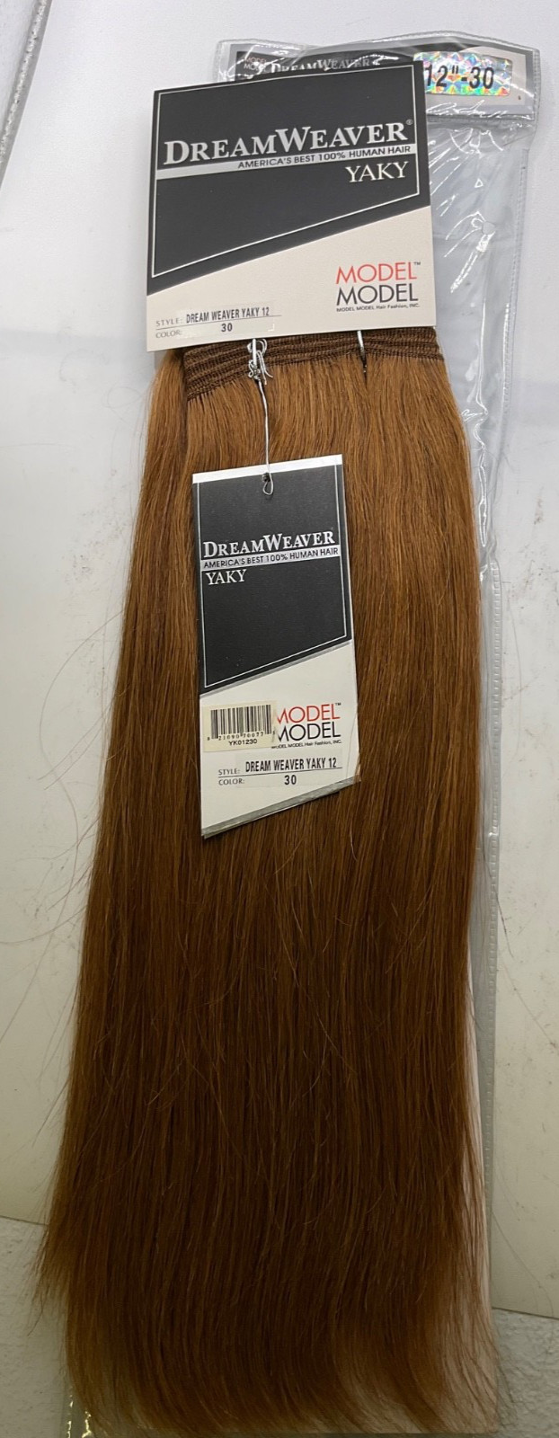 Model Model DreamWeaver 100% Human Hair Yaky 12″ Color: 30