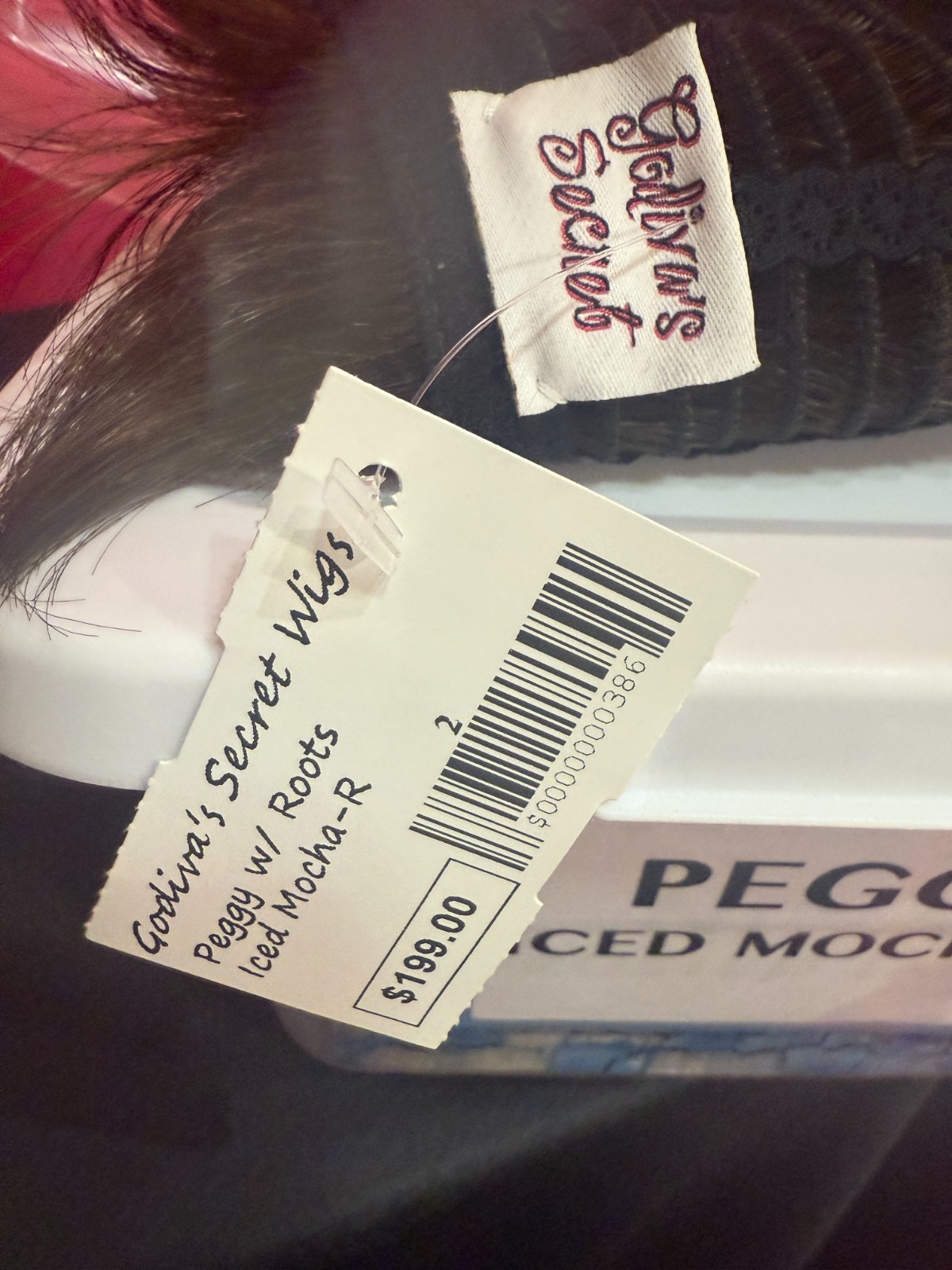 Godiva’s Secret Wigs “Peggy Wig” Ice Mocha-R (rooted)