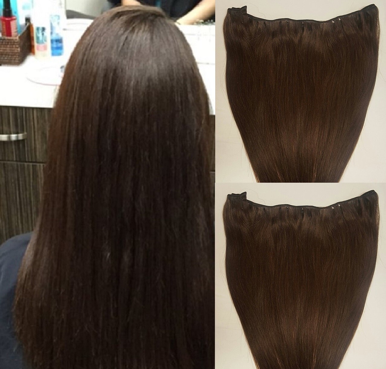 20″ Machine Weft Hair Weave, Sew In,100 grams,Human Hair Extensions #2