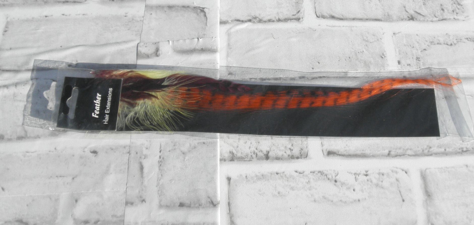 NEW SYNTHETIC FEATHER HAIR EXTENSION (MULTI-COLOR ) 11″ LONG #20
