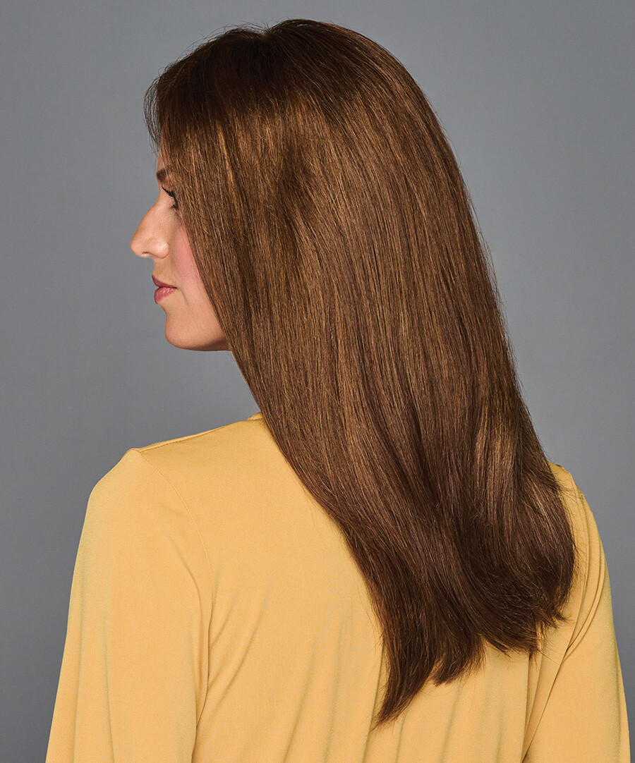 TOP BILLING 16″ Human Hair Topper by RAQUEL WELCH, ANY COLOR Mono Top + Lace Frt