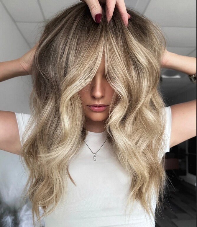 Highlight Blonde 13×4 Lace Front Human Hair Wig for Women