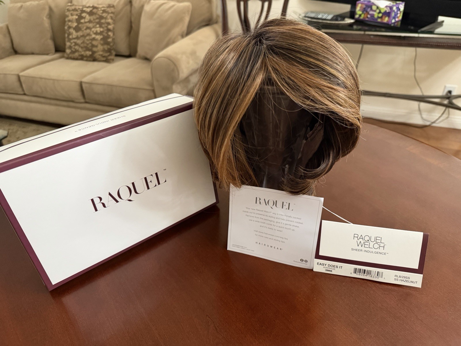 Raquel Welch Sheer Indulgence Wig RL8/29SSSS HAZELNUT