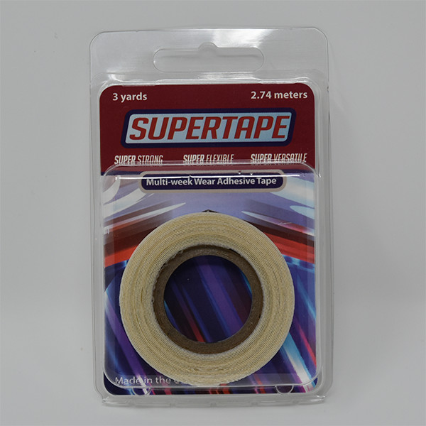 SuperTape Non Glare Lace Wig Hair Extensions 1/2″ x 3 Yard Roll True Tape