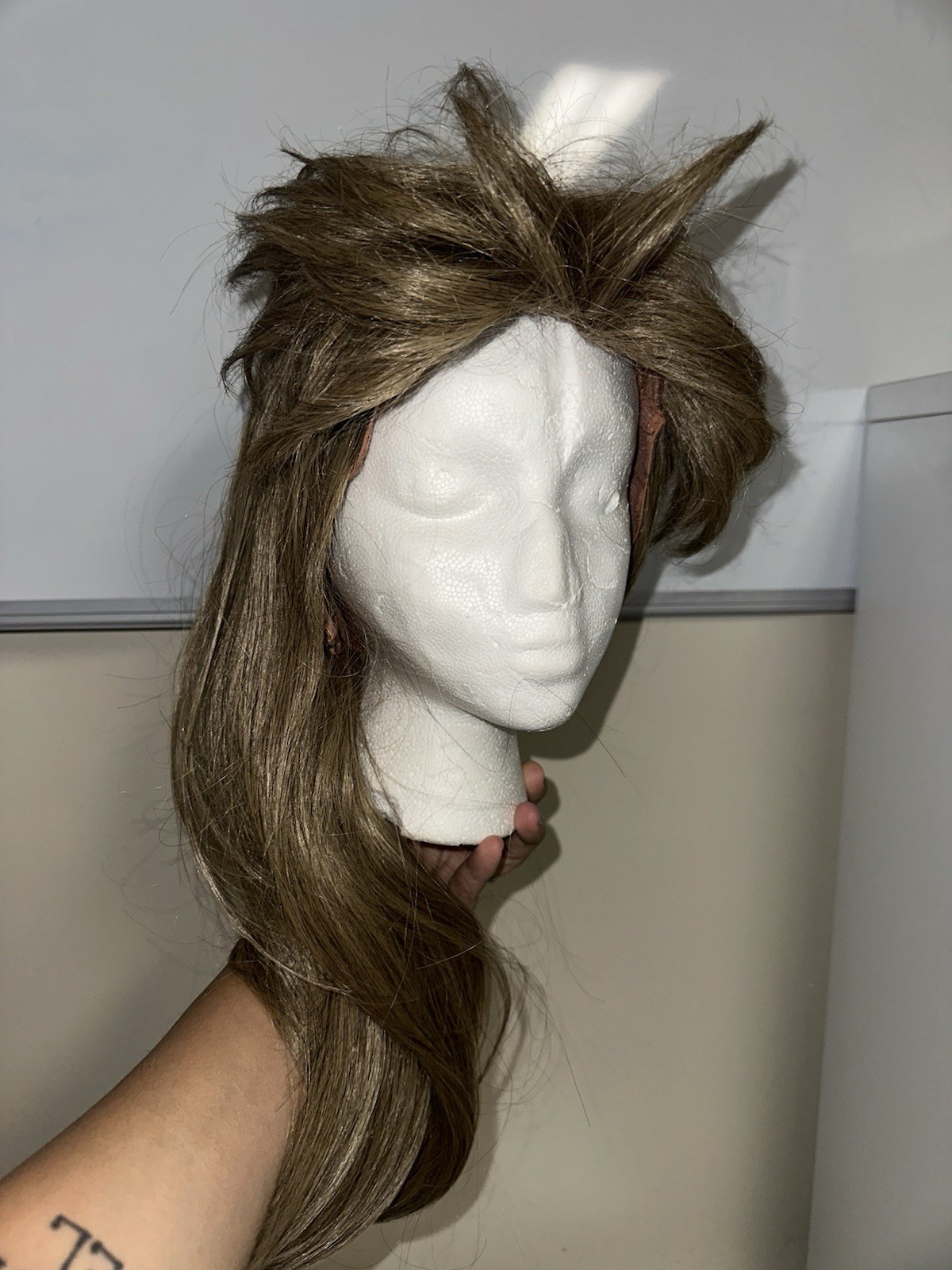 Unknown Wig Brand Ash Blonde Balayage Light Brown Mullet 70’s 80’s Cosplay