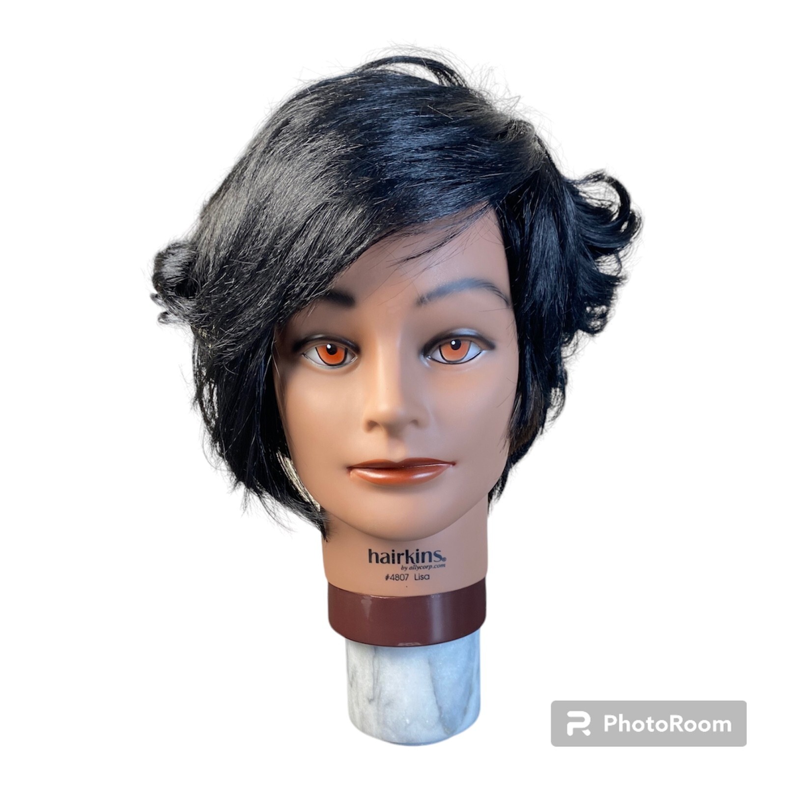 Vanessa by 5th Ave Asymmetrical Pixie Black Wig 90’s Change of Hairstyle/Costume