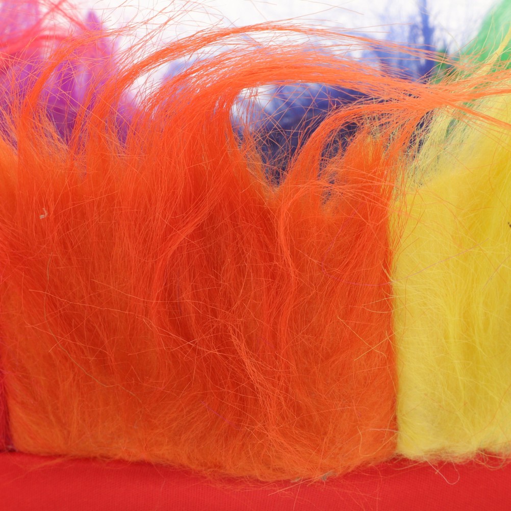 Novelty Wigs Carnival Season Headbands Cosplay Fake Hair Colorful