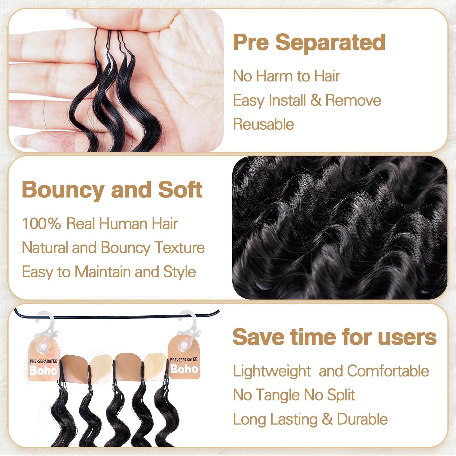 Dressmaker Human Crochet Hair For Black Women 14 Inch Feather Human Hair