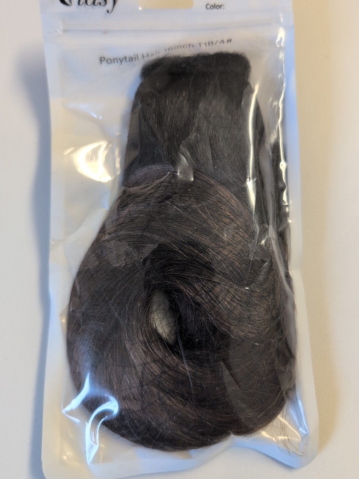 Vlasy Short Clip Ponytail Pony Tail Hair 16Inch Extension Fake Hair T1B/4 A30