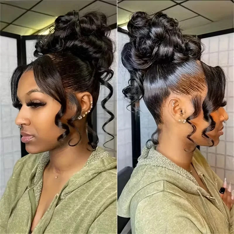 Invisible Strap 360 Full Lace Wig Body Wave 360 Hd Lace Wig 220% Density Natural