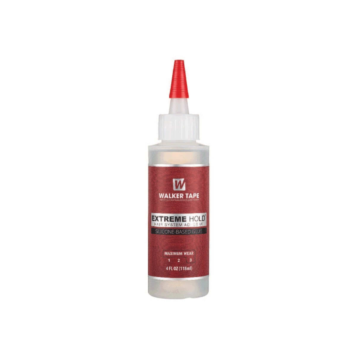 Extreme Hold Liquid adhesive long wearing hold time 4.0 ounce