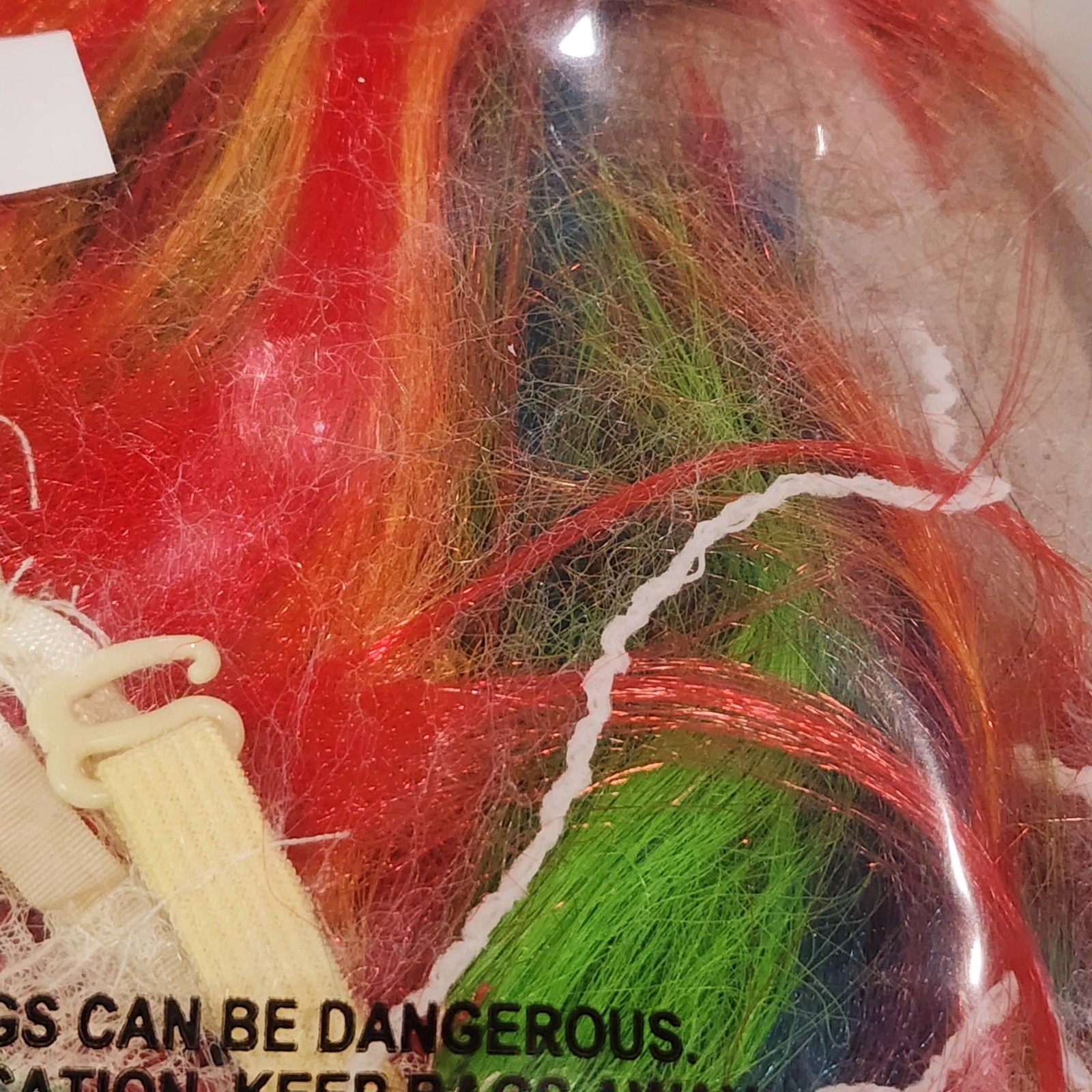 Adjustable Team Spirit Crazy Multi-color Birthday Costume Wig Adult/Child NEW