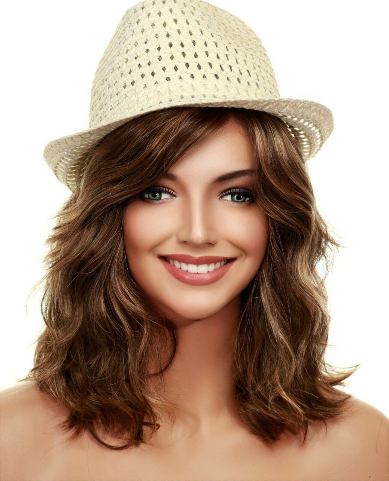 FINN ESTETICA LACE FRONT WIG | CKISSRT4 | MID LENGTH LAYERED WAVES – 2