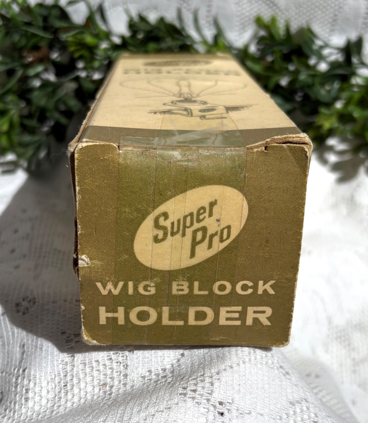 Vintage Super Pro Wig Block Holder Stand Metal Table Clamp