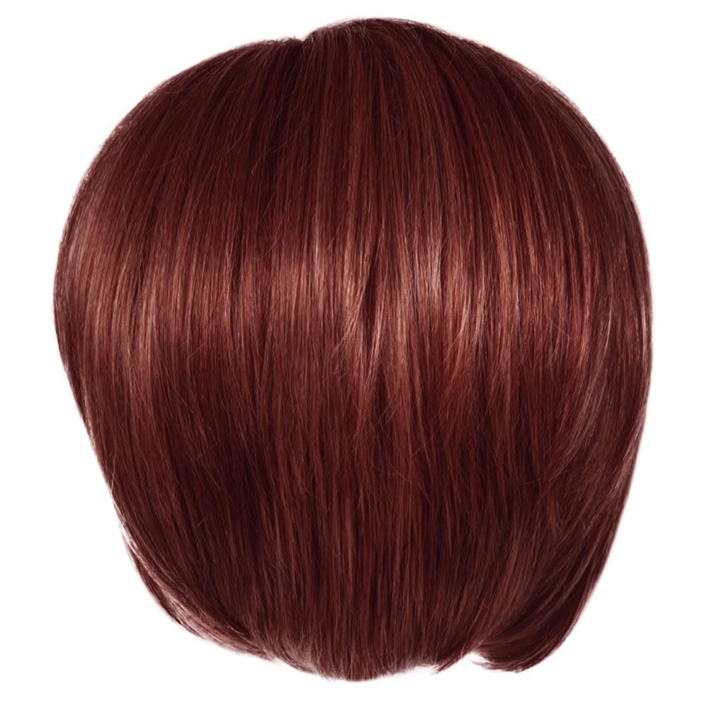 Raquel Welch Born to Shine Short Asymmetrical Wig Hairuwear RL33/35 Deepest Ruby