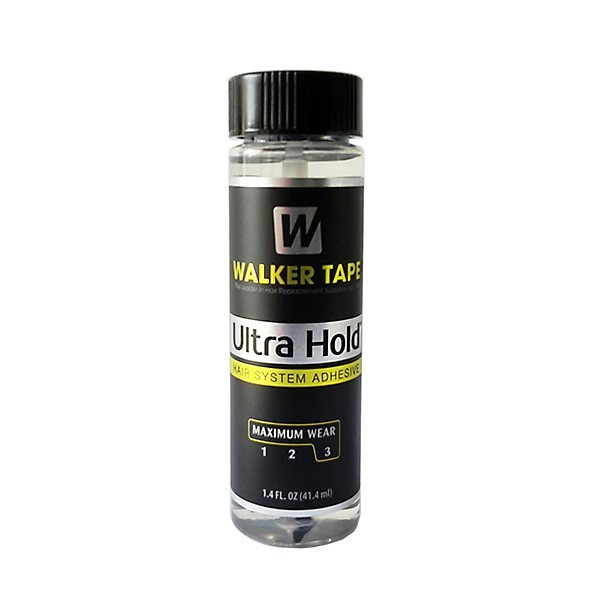 WALKER ULTRA HOLD ADHESIVE 1.4OZ LACE WIG TOUPEE GLUE WITH BRUSH