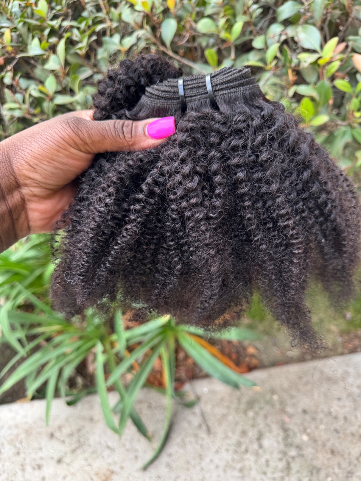 Afro Kinky Curly Mongolian Hair