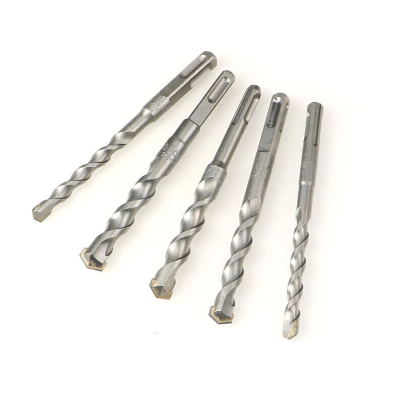 6-35mm Tip 110-500mm Long Chrome Steel Square Shank Masonry Hammer Drill Bit new