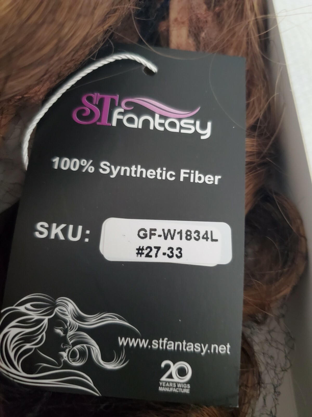 STfantasy Finger Wave Wig Short Curly Synthetic Hair for Women 1920s Cosplay G13