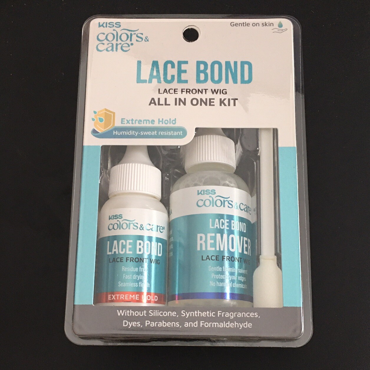 Kiss Lace Bond Kit Front Wig Adhesive Glue Extreme Hold + Remover Colors & Care