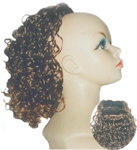 12″ LAYERED LOOSE SPIRAL CURLS CURLY FALL HAIR EXTENSIONS HAIRPIECE COMBS ROXY