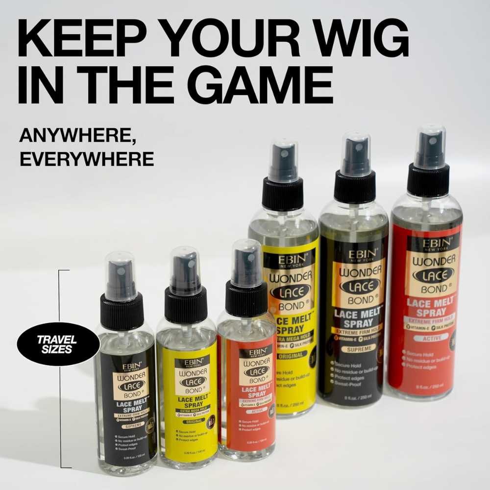 Ebin Wonder Lace Bond Lace Melt Spray