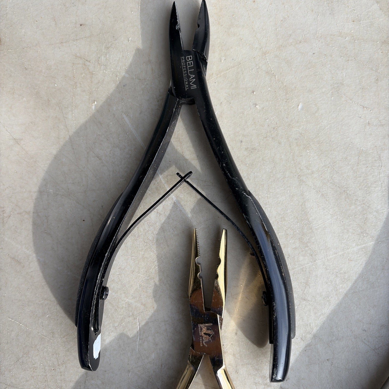 Bellami Ida Lot Of 3 Hair Extensions Install Pliers