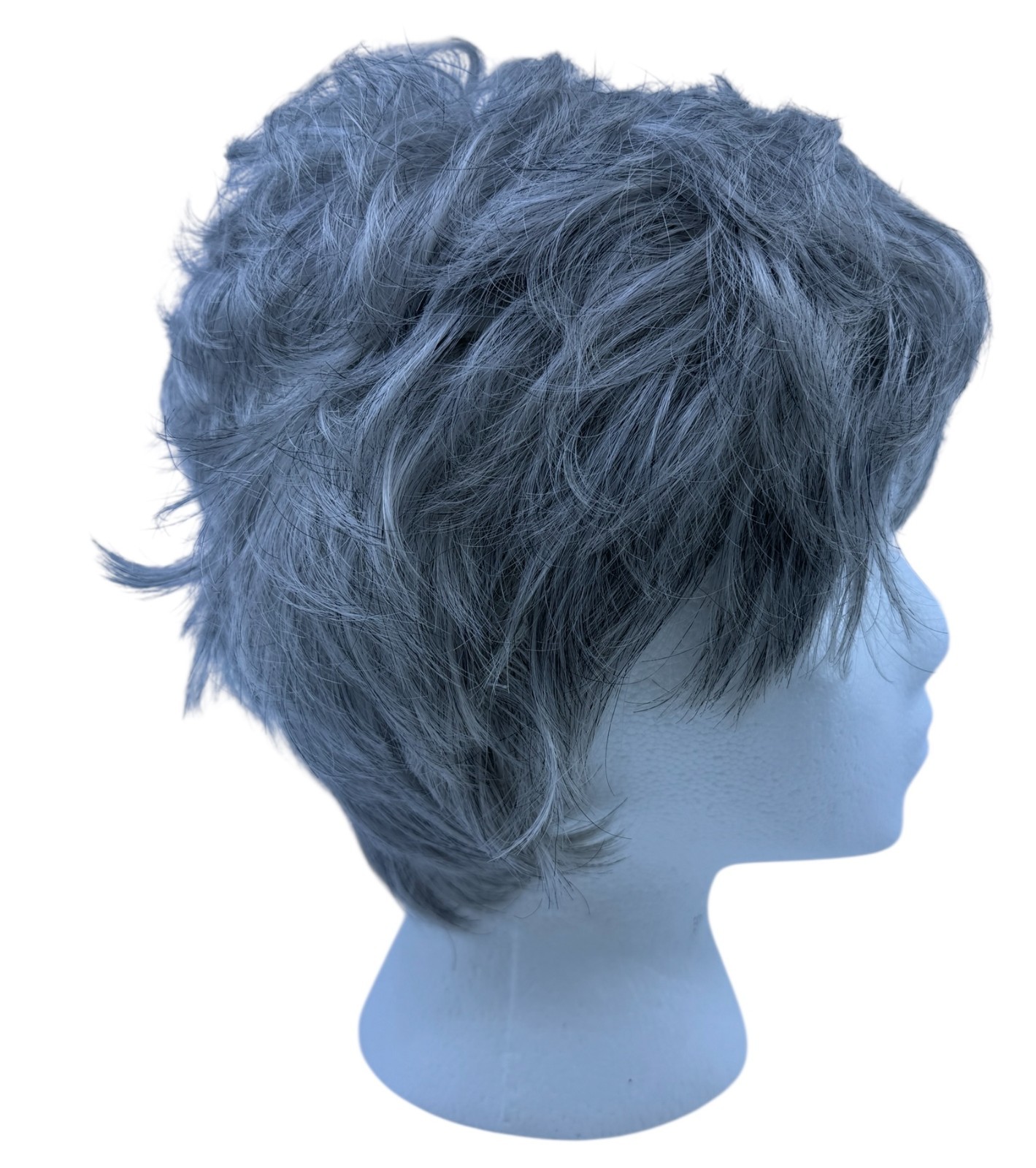 Aspen Short Women’s Gray Silver Full Net Wig CS-109 Sophie Color 59 in Box