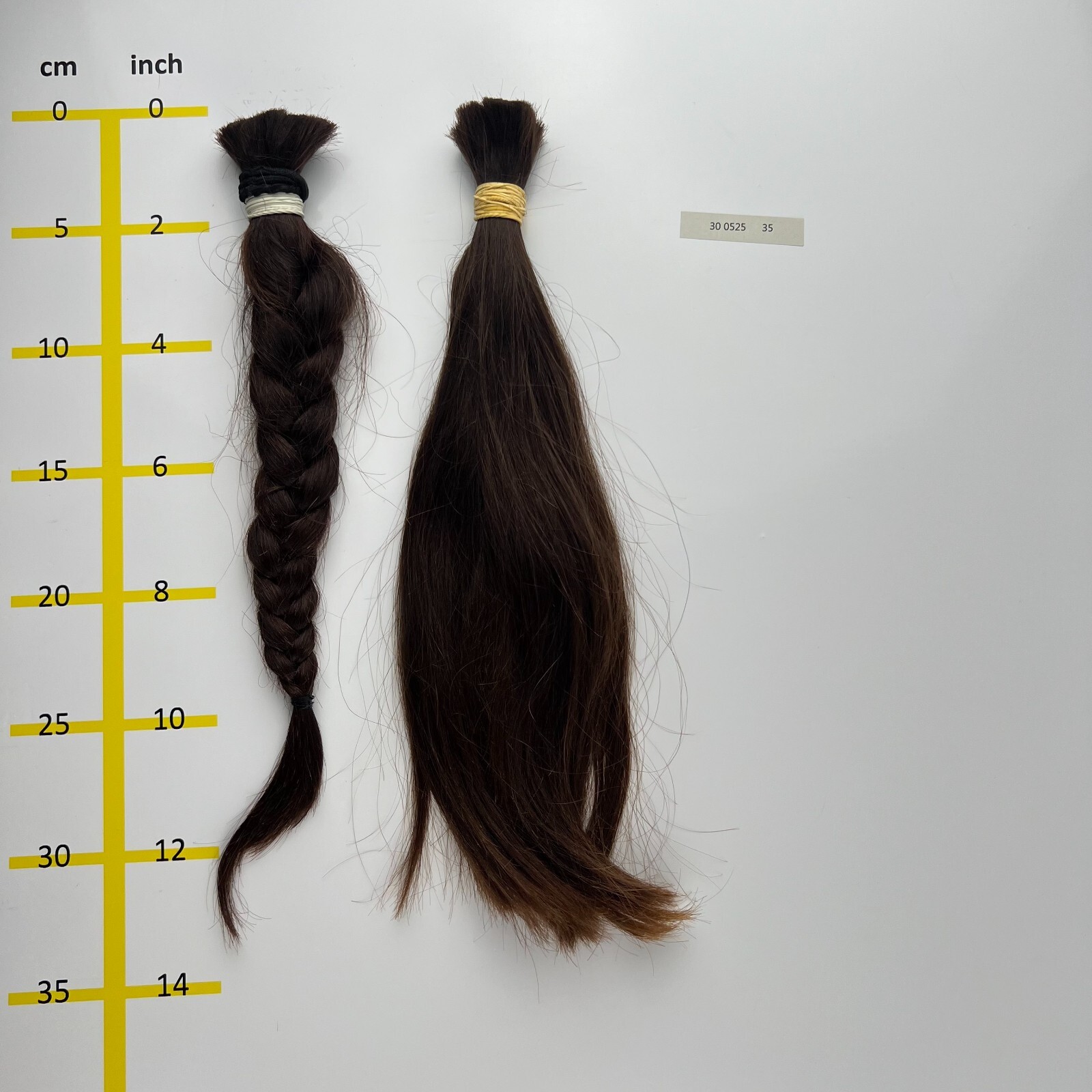 European hair, cut hair, raw hair, Dark Blonde, 12”-14”, min. 100 gr.,virgin