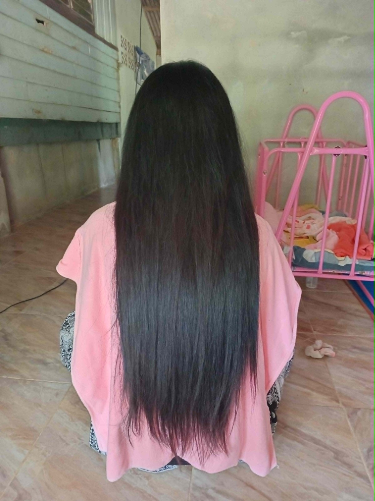 21″ 150g Thick Real Human Hair Ponytail Natural Black Brown Black A129