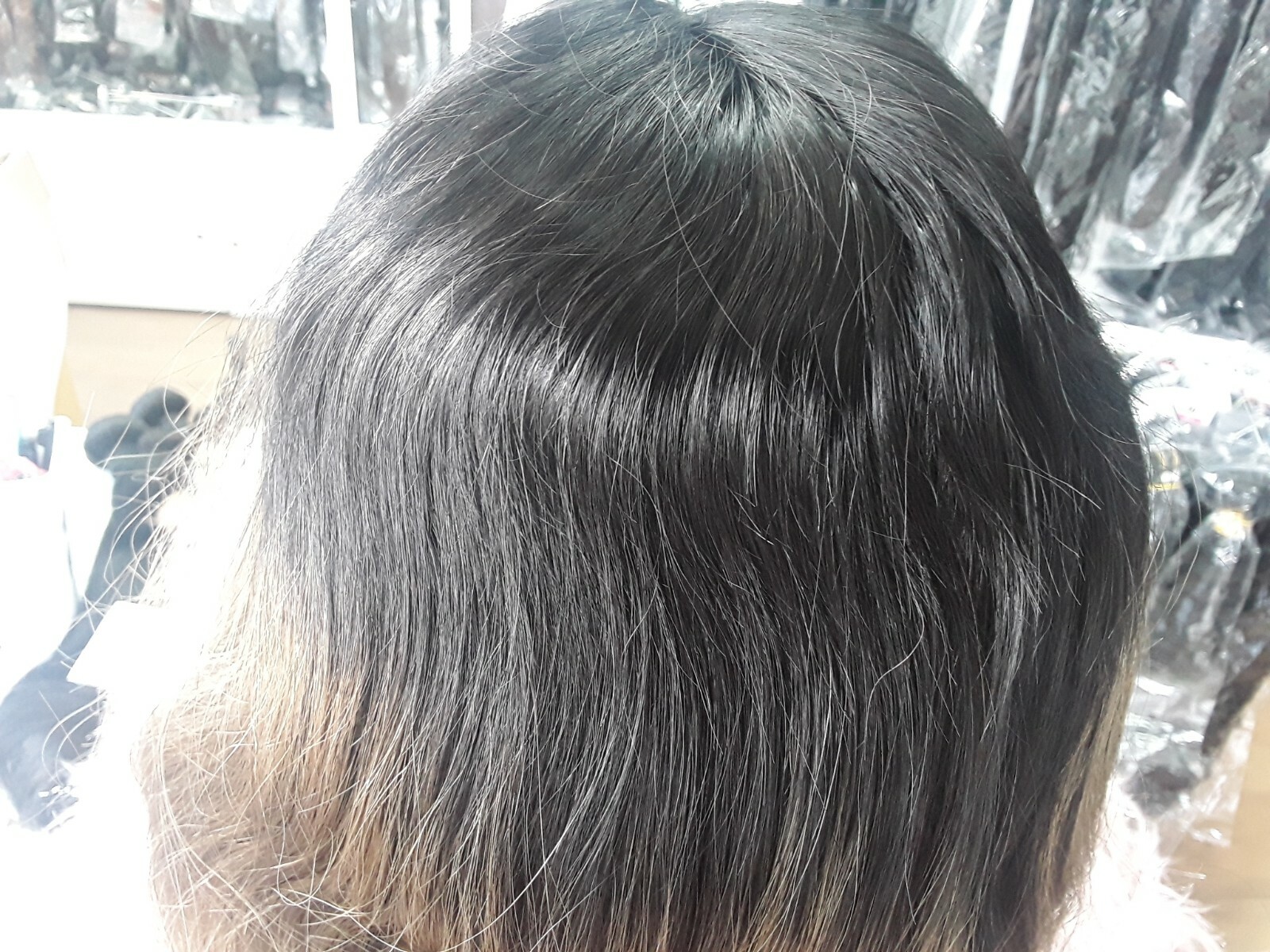 20INCH BRAZILIAN GLUELESS SILK BASE TOP FULL LACE WIG 180% DENSITY STRAIGHT 1/33