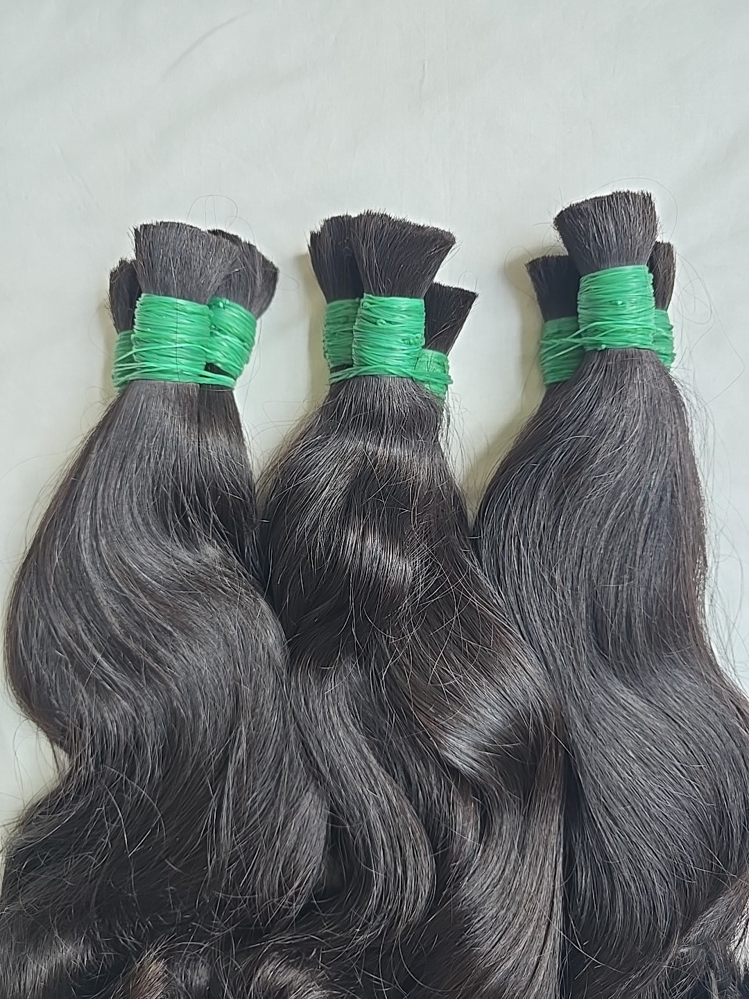 100% RAW | 18” | Unwefted (Bulk) | EXTRA Full | Double-Drawn Hair