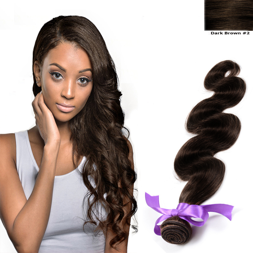 Body Wave 100% Unprocessed Virgin Peruvian/Malaysian Human Hair 1 or 3 bundles