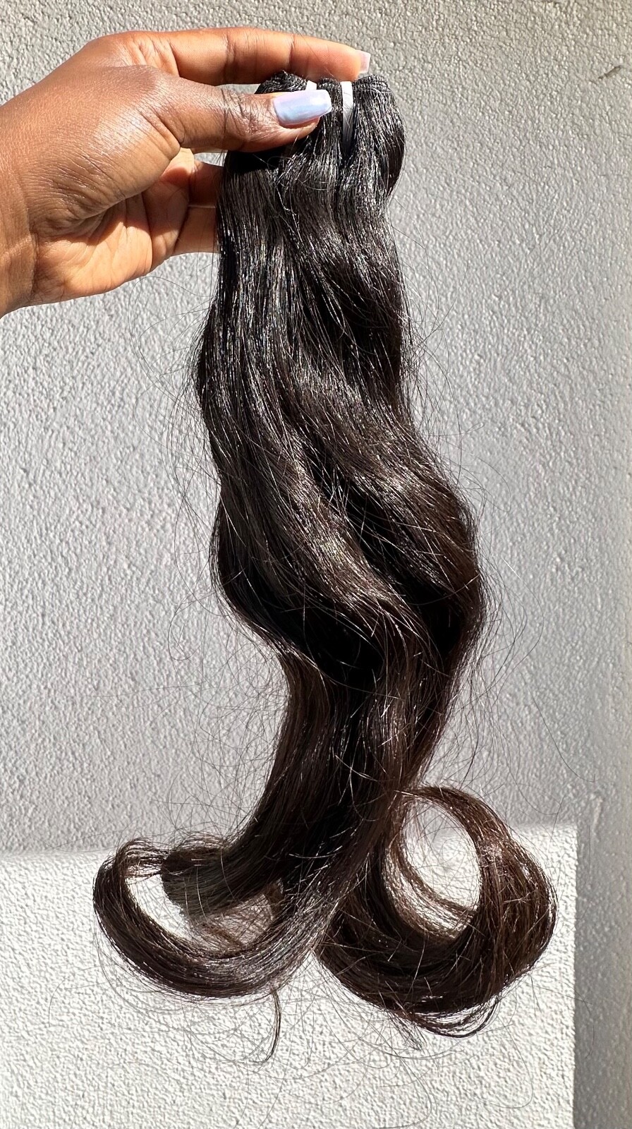 18″ Indian Natural Wave (unprocessed)