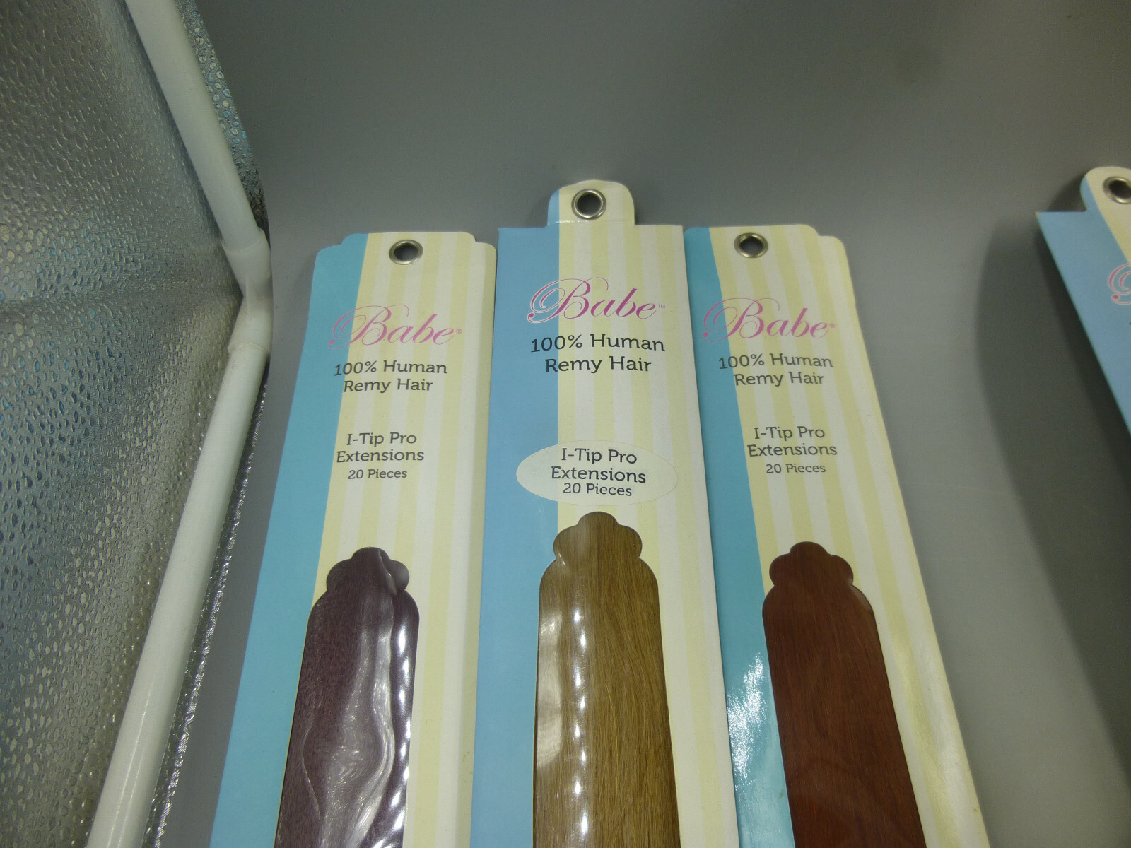 LOT OF 7 STRAIGHT I-TIP PRO 18″ HAIR EXTENSIONS / MULTIPLE COLORS / 140 PIECES
