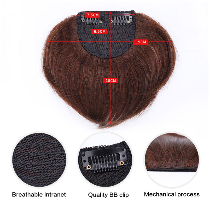 topper male short hair top refill piece handsome real hair long-lasting hot fluf