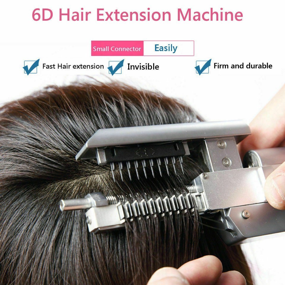 6D Salon Fusion Human Hair Extension Machine Connector Tool Kit Set