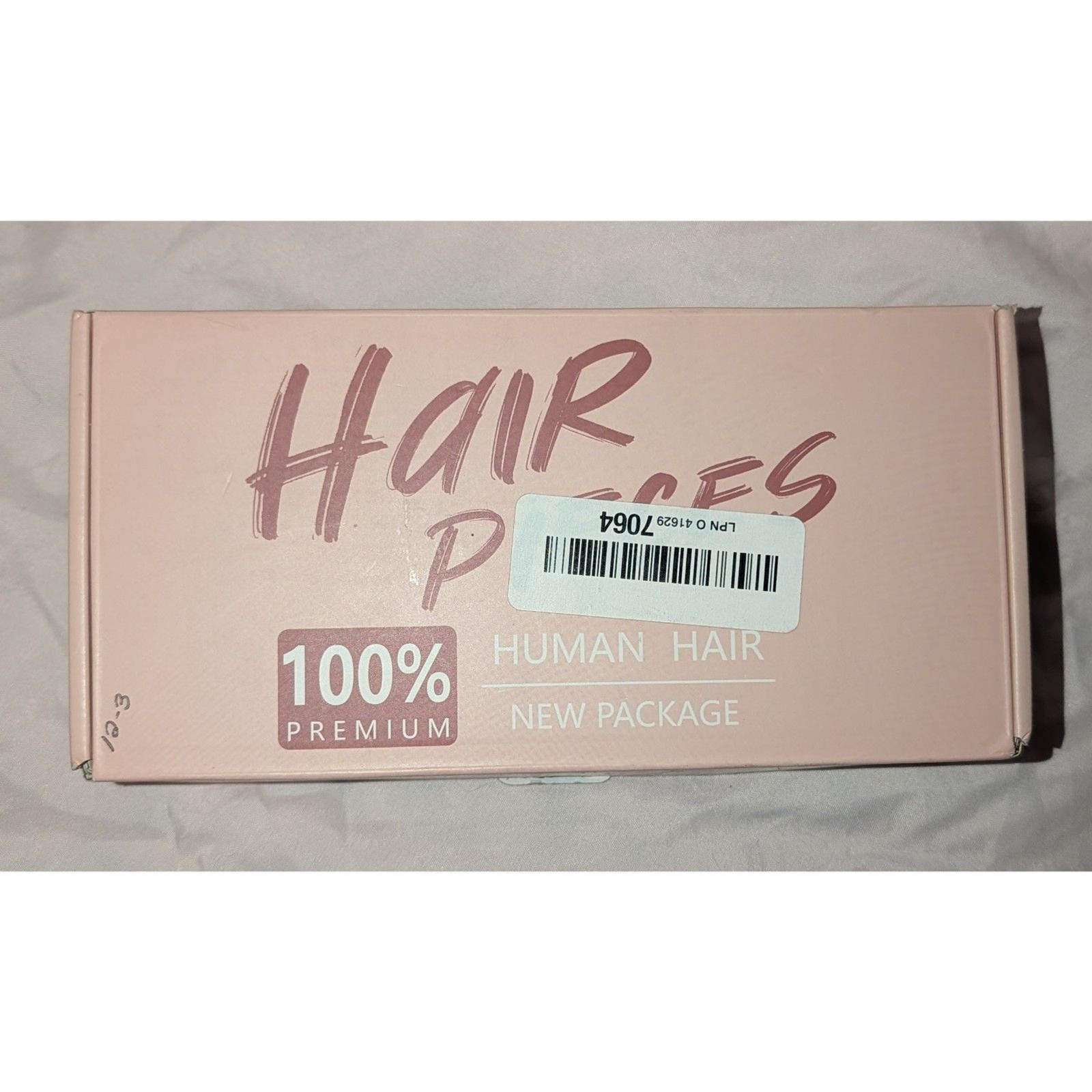 Rich Choices 14″ Hair Toppers Human Hair 100% Remy Toppers NO Bangs Brown #6 NIB