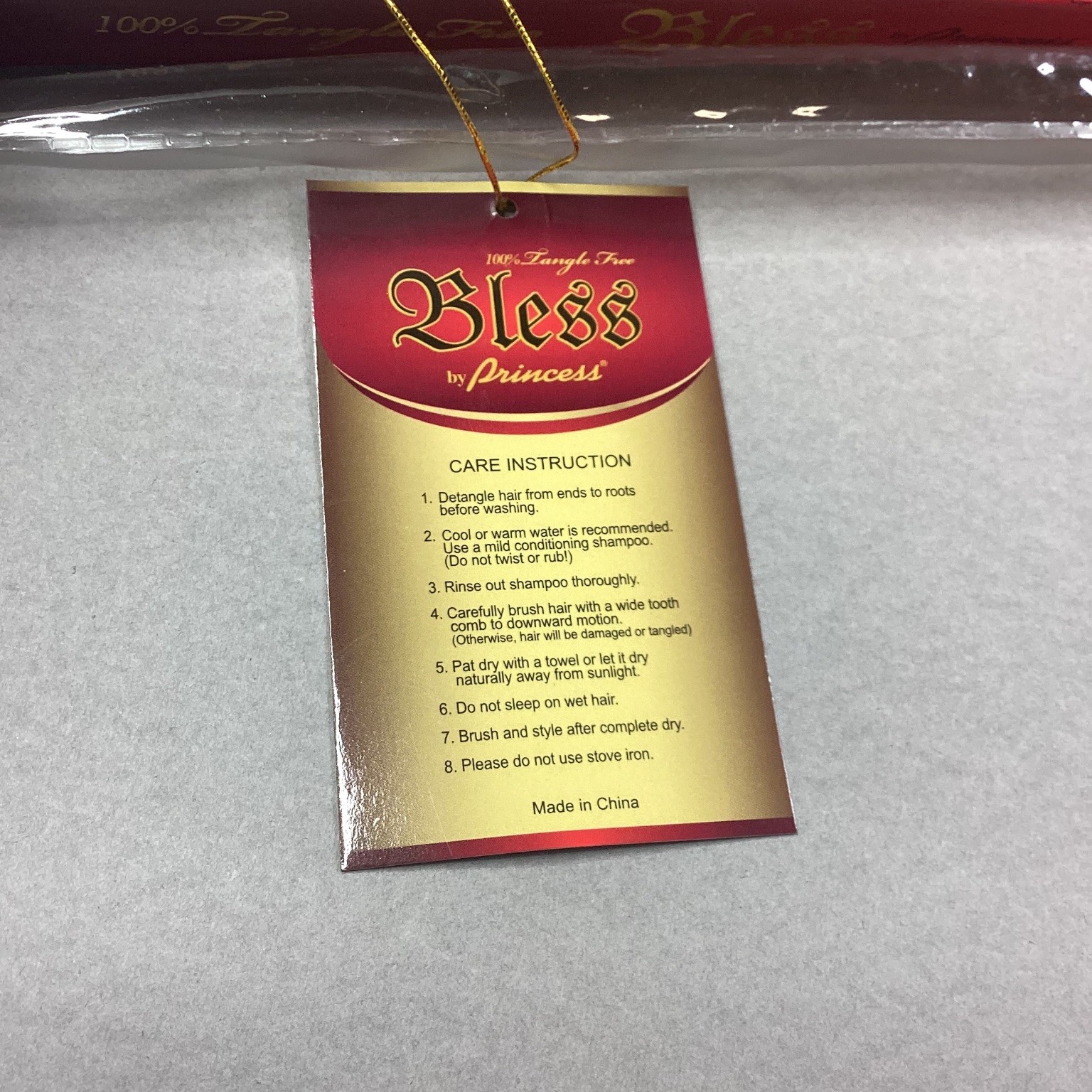 Bless by Princess Bohemian Jerry 14 100% Human Hair Extensions Color 4