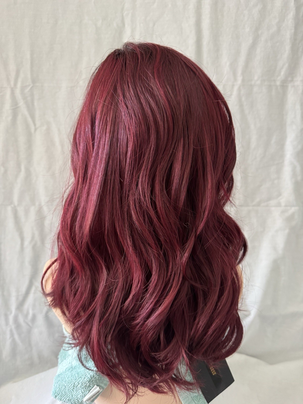 BELLE TRESS ALLEGRO 18” WIG SANGRIA COLOR BNWT MONO PART, LACE FRONT NEVER WORN