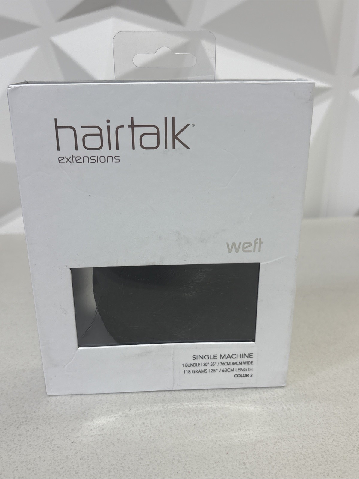 Hairtalk Single Machine Weft Color 2 / 25in Long