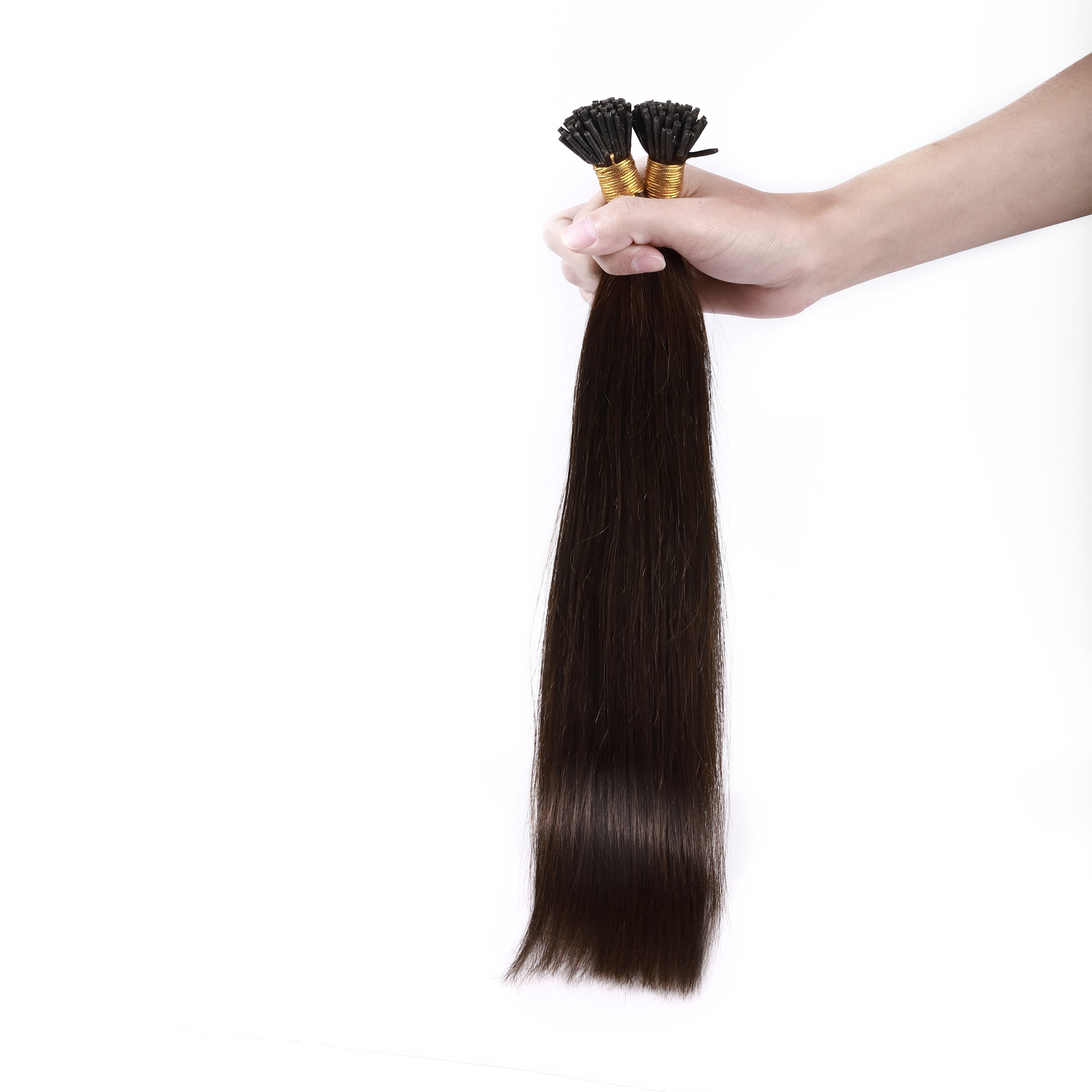 200 Strands I Tip Stick Pre-bonded Keratin 100% Remy Human Hair Extensions THICK