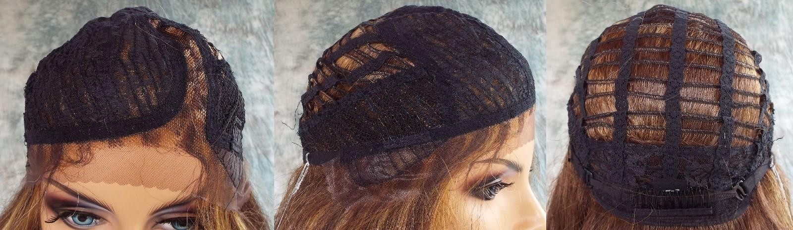 25″ Lace Front Wig Deep C-Part Heat Safe Straight Hair Color 613 Unisex