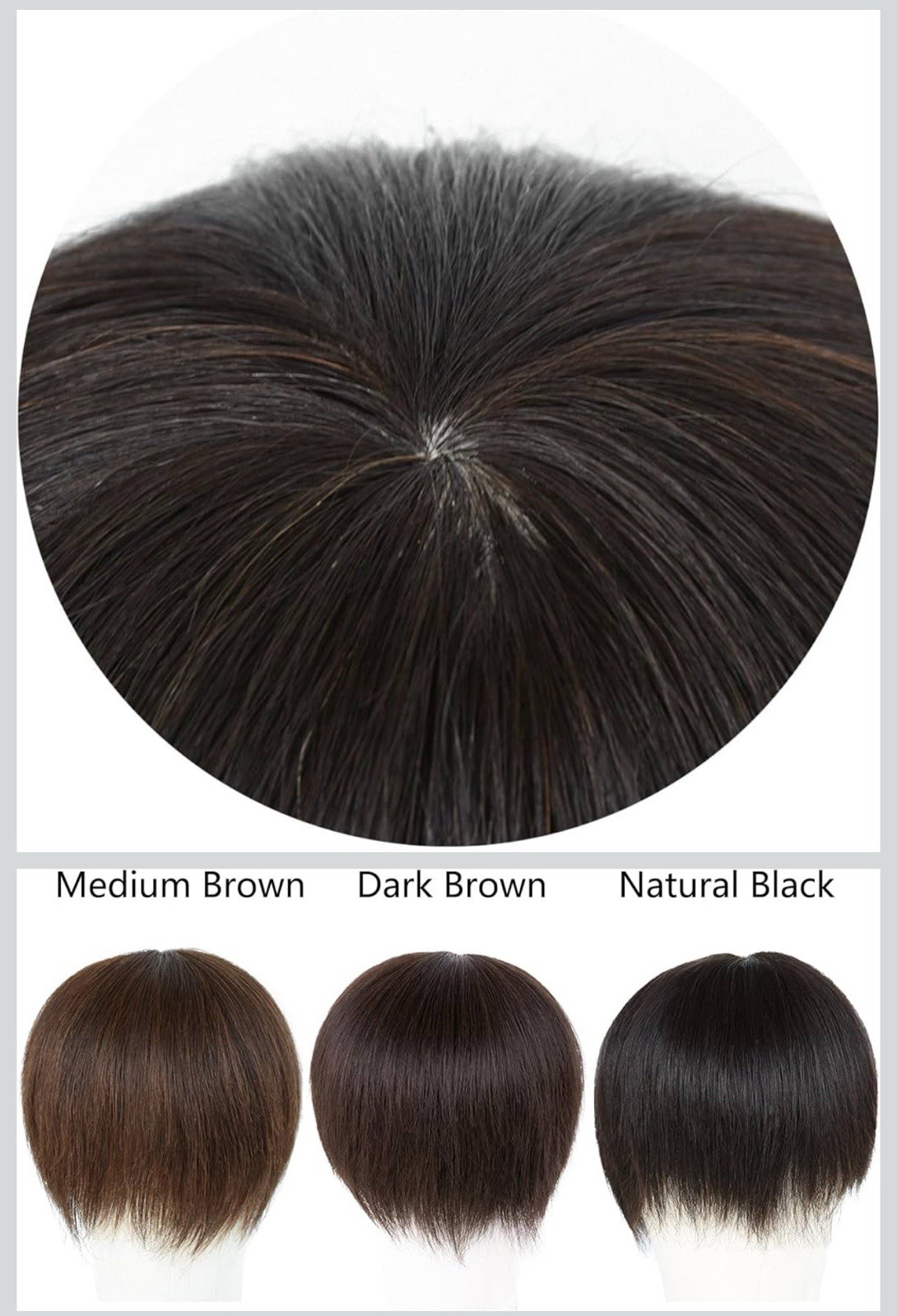 Hand Tied Lace/Slik Base with Biological Scalp Toupee Human Hair Extension Clip