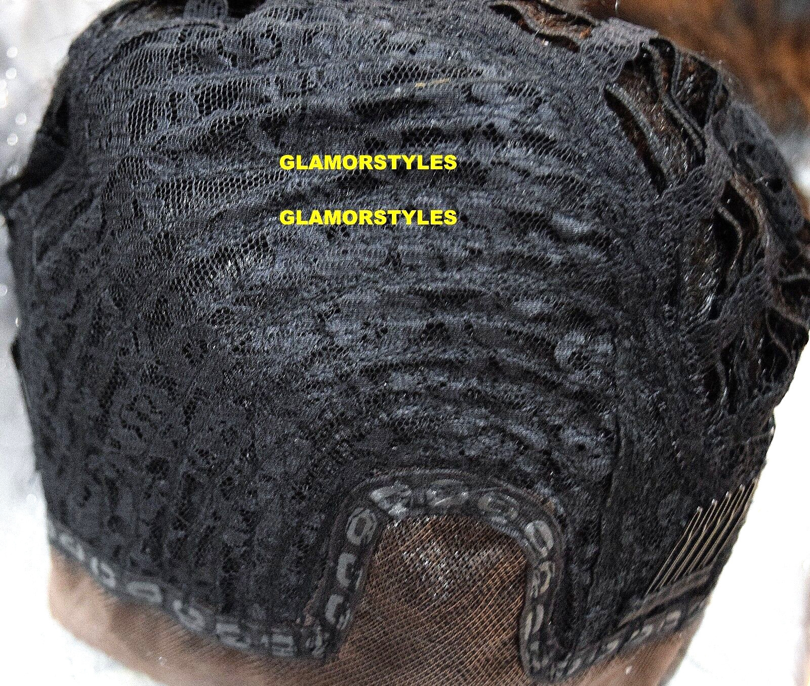 LACE FRONT FULL WIG LONG WAVY LAYERED SIDE PART OFF BLACK #1B HEAT OK NWT
