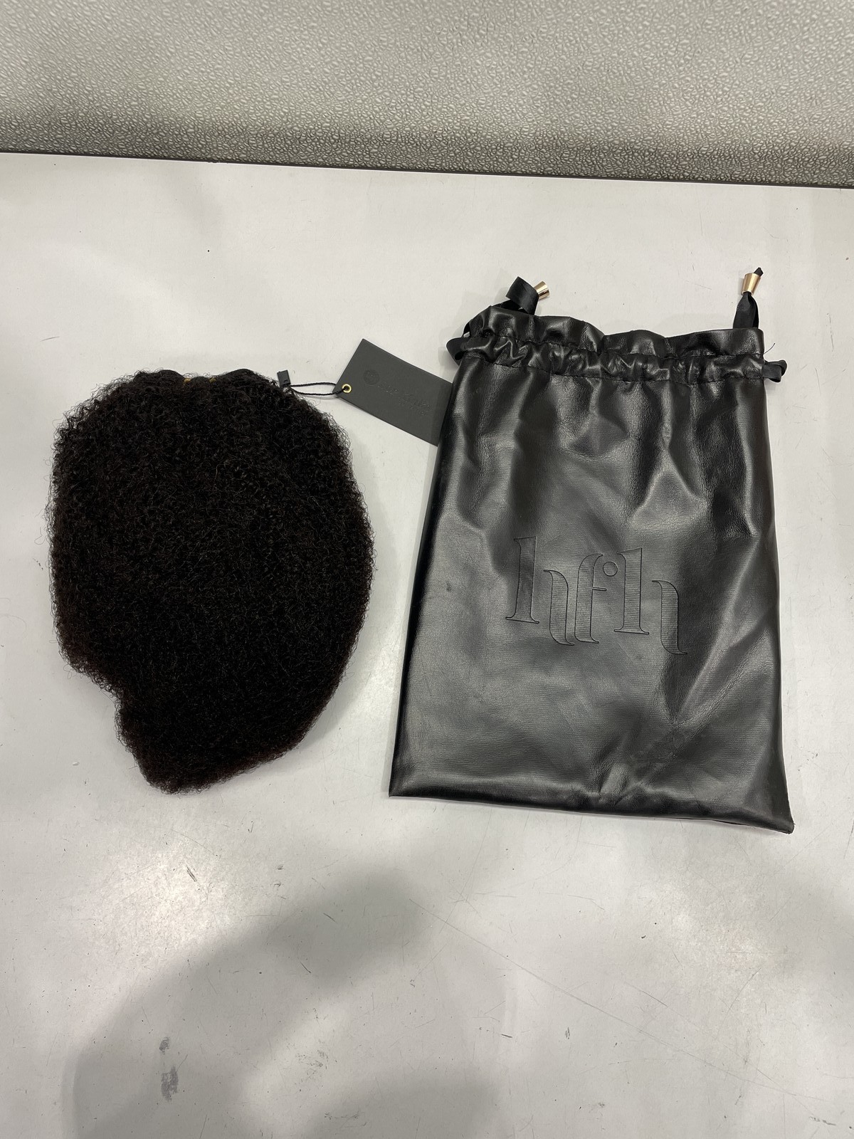 Heatfree Hair For Kinks Collection Natural Black Kinky Texture Wefted Hair, 24″